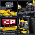 thumbnail image 2 of Remote Control Train Building Set, 1170pcs Diesel Locomotive Train Toy with Loop Track, Crane, Containers Semi Trailer for Assembly, Construction Model Kit for Teens and Adults (Age 14+), 2 of 6