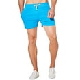 thumbnail image 1 of Liacowi Men’s Jogger Sweat Shorts Undershirt Casual Solid Color Gym Running Workout Athletic Shorts, 1 of 8