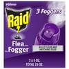 Raid Flea Bug Killer Plus Fogger, Room Treatment Flea Bomb Kills up to 4 Months 15 oz, 3 Piece