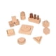 thumbnail image 3 of Juguete Montessori, rompecabezas con forma de madera, juguete de actividad , tablero de clasificación a juego geométrico para bebés de 1, 2, 3,, 3 of 9