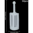 thumbnail image 2 of 50 Pieces Paint Filter Gravity Filters for Paint Gun Disposable Spray Filter Fine Mesh Universal Filters for Gravity Spray Guns, 2 of 4