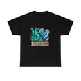 thumbnail image 2 of Rodeo Peace And Love Unisex Heavy Cotton Tee, 2 of 9