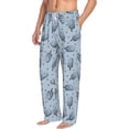 thumbnail image 6 of Logiee Cute Ice Cream Print Pajama Pants for Men,Men’s Pajama Bottoms,Mens PJ Pants with Pockets & Button Fly-XX-Large, 6 of 6