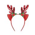 thumbnail image 3 of Disfraz de fiesta de Navidad para niñas, falda tutú de ballet con lunares y diademas de asta de Reno, 3 of 4