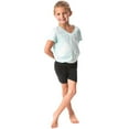 thumbnail image 2 of Fun and Function's Hug Shorts for Kids with Sensory Issues - Creates Calming Effect - Solid Black - Size Medium, 2 of 3