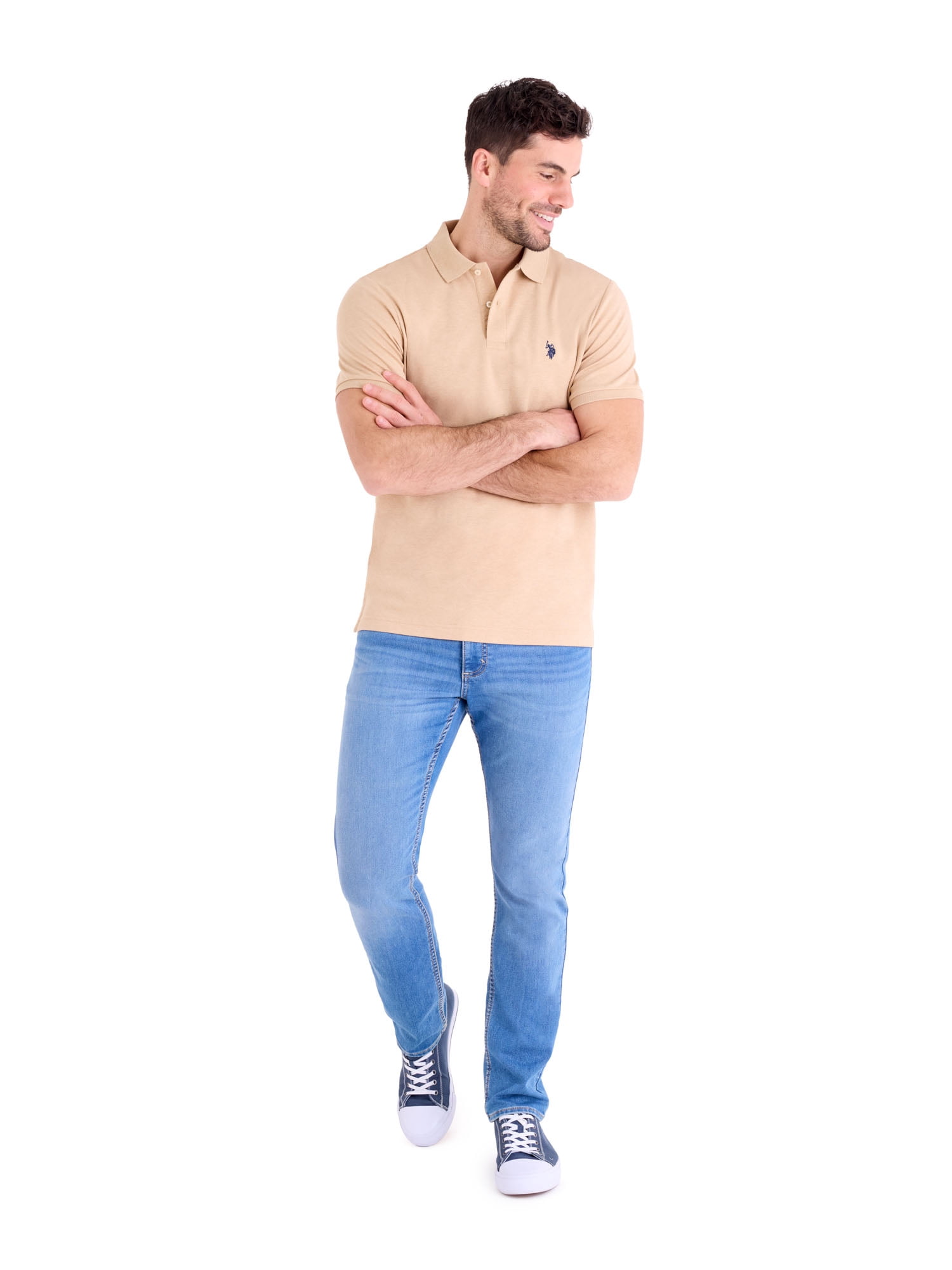 U.S. Polo Assn. Men's Interlock Polo Shirt