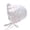 Z-white, variant on LNMQLPDBS Baby Girls Summer Hat with Bow Toddler Girls Sun Hat with Eyelet Breathable Infant Hat with Chin Strap Double Ruffle Brimmed Lace Bonnet with Flowers Sun Protection Hat for Kids