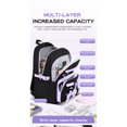 thumbnail image 6 of Backpack for Girls 3PCS Bow School Backpacks with Lunch Box Pencil Case Kids Backpack for Elementary Travel Backpack, 6 of 6