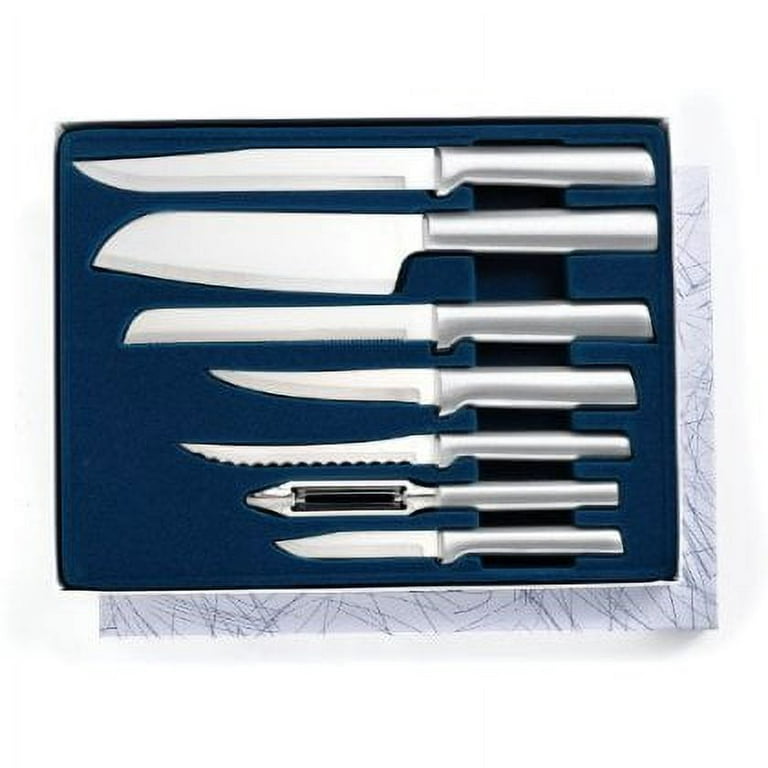 Rada Cutlery 7 Stainless Steel Culinary Knives Starter Gift Set Made in USA  
