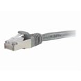 thumbnail image 3 of C2G 7ft Cat5e Snagless Shielded (STP) Ethernet Network Patch Cable - Gray - Patch cable - RJ-45 (M) to RJ-45 (M) - 7 ft - STP - CAT 5e - molded, stranded - gray, 3 of 7
