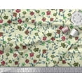 thumbnail image 2 of Soimoi Cotton Duck Fabric Leaves & Floral Artistic Fabric Prints by Yard 56 Inch Wide, 2 of 3