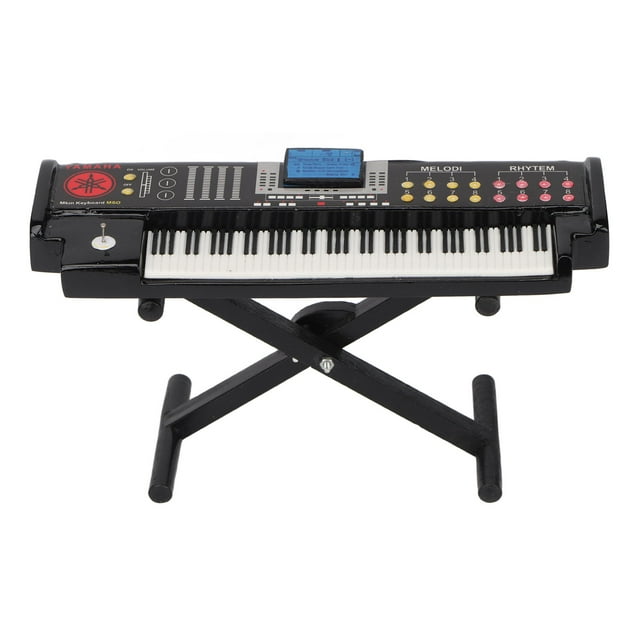 Dollhouse Instruments Model, Stable Placement Elegant Style Miniature Electronic Organ For Home