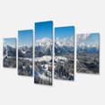 thumbnail image 2 of Austrian Alps Winter Panorama - Landscape Canvas Art Print, 2 of 3