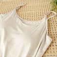 thumbnail image 6 of Women's V Neck Nightgown with Built-in Bra Comfortable Summer Sleep Dress Soft Strap, 6 of 6