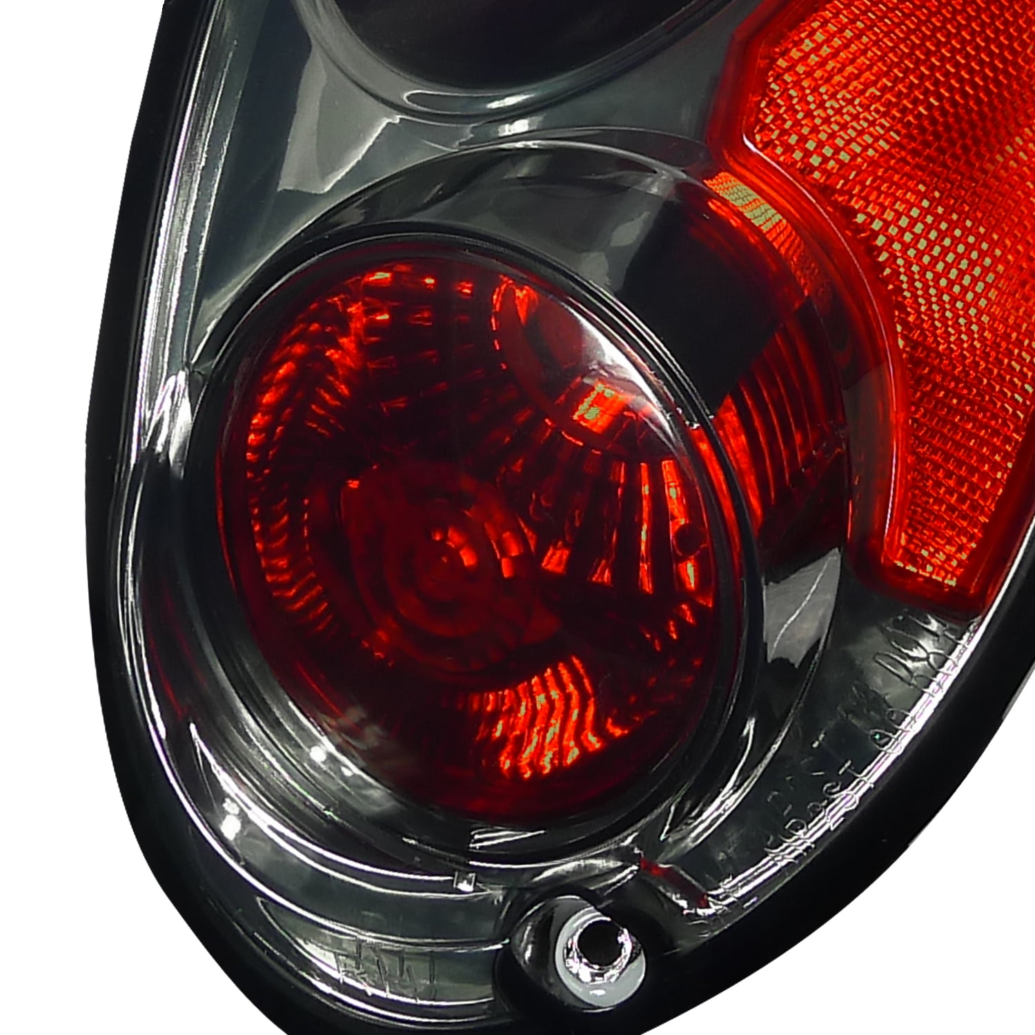 Spec-D Tuning Smoke Lens Tail Lights Compatible with 2001-2005 Chrysler PT Cruiser, Left + Right Pair Assembly