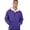 Purple, variant on Charles River Apparel 9905 Classic Solid Pullover-Navy-L