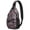 Mother’s, variant on Fusion of Colors Mandala Sling Backpack, Trippy Boho Crossbody Bag with Artistic Psychedelic Design, Meditation and Spiritual Healing Pack
