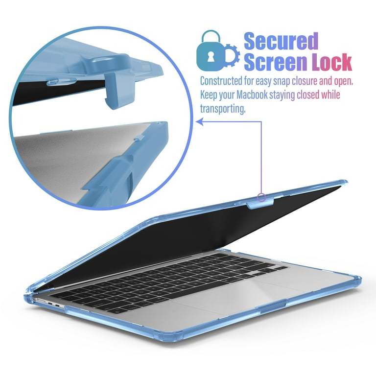 IBENZER Hexpact Case for 2025 2024 2023 2022 MacBook Air 13 Inch