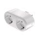 thumbnail image 1 of Enchufe inteligente con doble toma de corriente Wifi, adaptador de la UE, control de energía Tuya Smart Life, como se muestra, como se muestra, 1 of 5