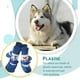 thumbnail image 4 of Greeniant 4 piezas de zapatos para mascotas lindo algodón lluvia nieve botas conjunto de calcetines buena elasticidad con suela de goma cubierta de pata Ropa para mascotas amor azul L Greeniant PT003813-19B, 4 of 6