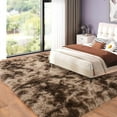 thumbnail image 3 of area rugs 8x10ft Large Fluffy Area Rugs for Bedroom, Soft Carpet Shag Kids Rug with Non-Slip Stickers Rug Pads Living Room Bedroom Tie-Dye Purple, 3 of 10
