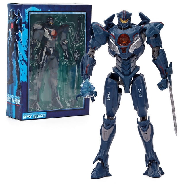 Figuras de acción de Pacific Rim 2 Gipsy Avenger, modelo móvil, figura de robot mecánico, modelo coleccionable de Obsidian Fury Saber Athena
