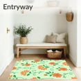 thumbnail image 3 of ODIKA 3x5 Machine Washable Non-Slip Area Rug, Enchanted Garden Floral Bloom Artistic Ultra Soft Rug, None, 539174, 3 of 7