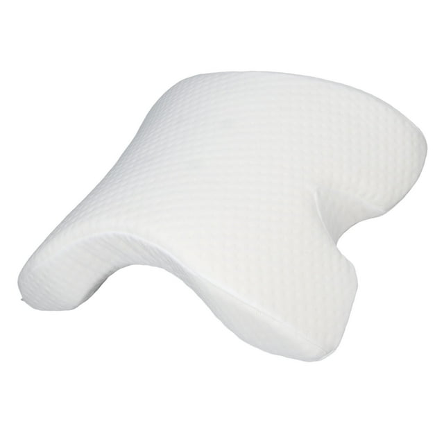 Almohada Para El De Espuma Viscoelástica, Almohada Ergonómica Para El , Soporte Para El Cuello Y Agradable Para La Piel Para Salón De Belleza Para Hombres Y