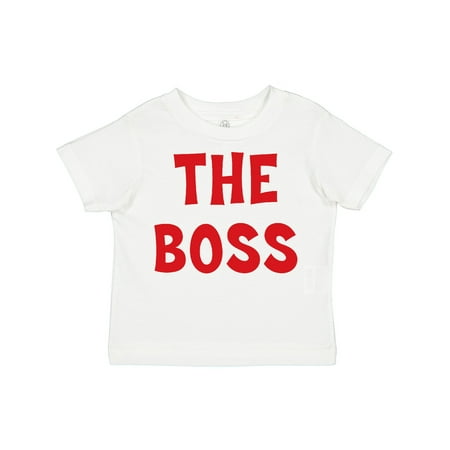

Inktastic The Boss Gift Toddler Boy or Toddler Girl T-Shirt
