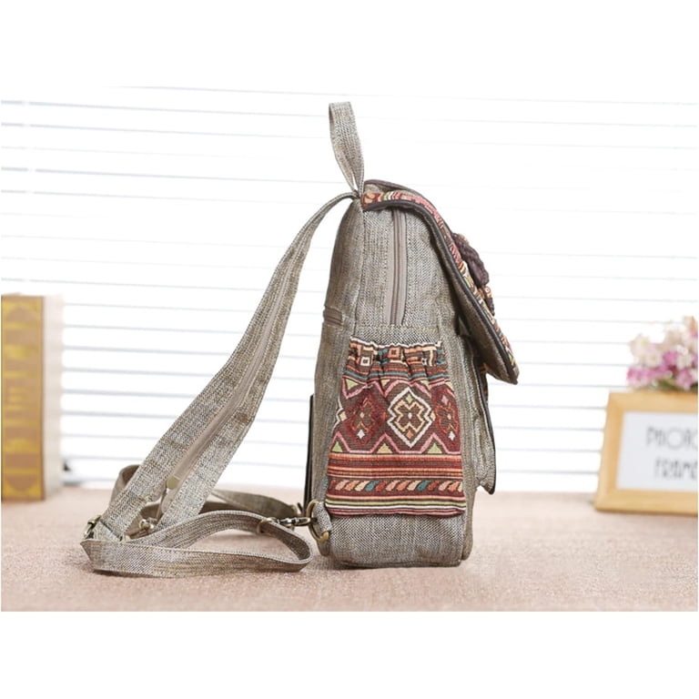 Backpack Purse For Women Casual Vintage Drawstring Anti 