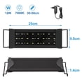 thumbnail image 2 of Hengda LED Acuario Iluminación Blanco + Azul Luz superior Acuario Impermeable 12W 30-50cm Dontodent Kuyhfg Sin marca, 2 of 5