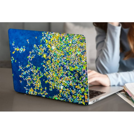 KSK KAISHEK Protective Case Hard Cover for New MacBook Air 13 inchs 2022/2021/2020/2019/2018 A2337 m1/A2179/A1932, Flower 0590