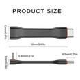 thumbnail image 3 of Flexible USB C to C Short Cable with 20Gbps Transfer Rate 60W Rapid Charges Cable Magnetic Hold Short Length Cable, 3 of 14