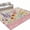 Beige, variant on 3ft Round Rug Meadow Wildflowers Area Rugs for Living Room Bedroom Washable Non Slip Circle Rug Farmhouse Floral Botanical Blossom Indoor Floor Carpet for Kitchen Entryway Office Dining Room Home