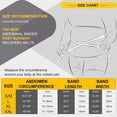 thumbnail image 2 of Cinta abdominal QEESMEI para ombligo posparto negra XXL, 2 of 7