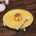 thumbnail image 2 of Mainstays Pear Polypropylene Plate, 1 Pack, Yellow, 2 of 5