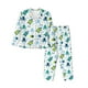 thumbnail image 1 of Balery Cartoon Sea Creatures Conjunto de Pijama con Estampado para Mujer, Conjunto de Dos Piezas con Manga Larga, Ropa de Dormir Suave con Bolsillos, Pijamas Cómodos-Medium, 1 of 7
