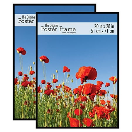 MCS 65668 Original Poster Frame  20 x 28 Inch  Black  Set of 2