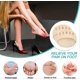 thumbnail image 2 of 6 pares de almohadillas delanteras para pies de mujer, tela de panal transpirable que absorbe el sudor, almohadilla delantera para pies de zapatos de tacón alto, 2 of 5