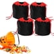 thumbnail image 1 of Bolsa de dulces de Halloween Bolsas con cordón de terciopelo de murciélago de Halloween Bolsas de dulces para truco o trato Bolsas de joyería de maquillaje, 1 of 10