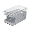 thumbnail image 2 of Organizador enrollable para refrigerador, 24 unidades, bandeja para refrigerador, caja de almacenamiento con tapa para alimentos y bebidas., 2 of 3
