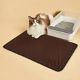 thumbnail image 3 of Fiudx Alfombrilla de Arena Antideslizante, Filtración de Panal, Limpieza Sin Complicaciones, Base Antideslizante, Diseño Apto para Mascotas, Protección Lavable para El Suelo, 45 X 60 Cm, 3 of 5