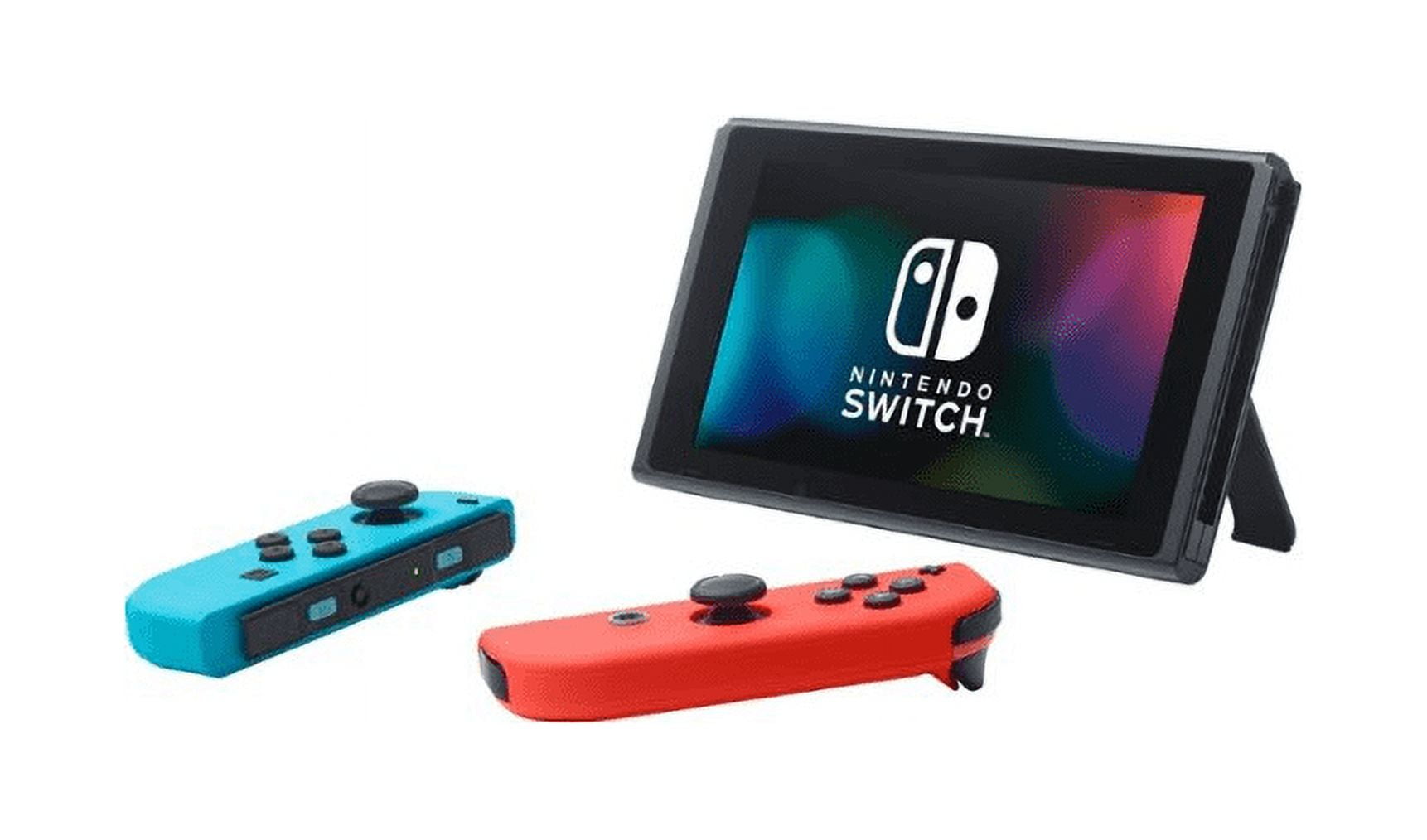 Nintendo Switch, Neon Red/Blue Joy-Con, Mario Kart 8 Deluxe