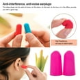 thumbnail image 4 of Lot de 10 Repos de Voyage Aide au Sommeil Réutilisable Anti-Bruit Insonorisant Bouchons d'Oreilles Accessoires Sonores rose Rouge, 4 of 7