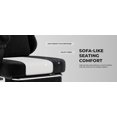 thumbnail image 3 of Leumius Ergonomic Gaming Chair,High Back Office Desk Computer Chair with Lumbar Support and Height Adjustable Headrest Backrest,Black, 3 of 16