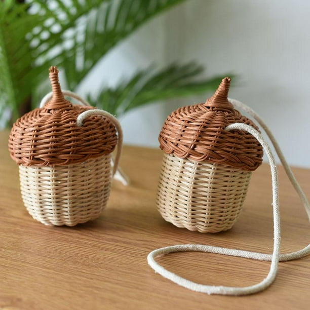 Panier top osier bandouliere