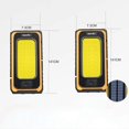 thumbnail image 3 of Linterna de trabajo solar portátil shaofei Con gancho magnético Color amarillo, 3 of 5
