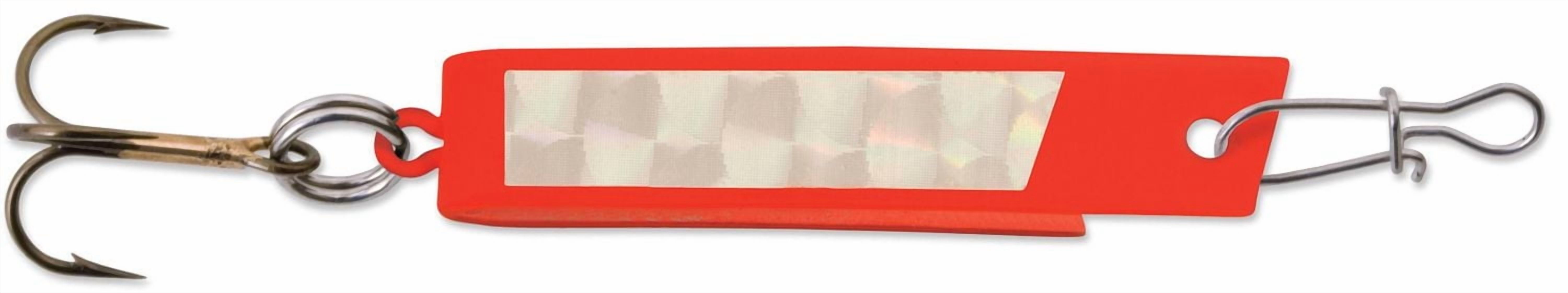 Luhr-Jensen Cuillère Super Duper 1-1/2 po. 1/6 oz, Fire/Silver Prism-Lite