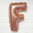 thumbnail image 6 of Efavormart Rose Gold 16" tall Alphabet Letters / Number Foil Balloons Party Wedding Decorations Graduation New Year Party- F, 6 of 7