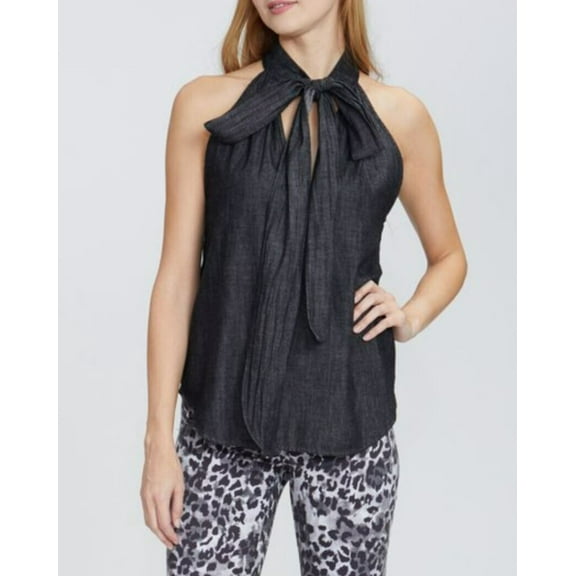 New AG ADRIANO GOLDSCHMIED women jean top shirt BCD70693 ARMR black sz XS $168